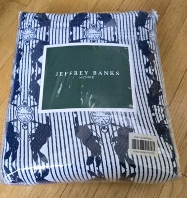 JEFFREY BANKS HOME ALICE IN WONDERLAND KING BLANKET LIMITED EDITION FREE SHIP! - Image 1 of 3