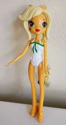 Maiô Hasbro My Little Pony Equestria boneca cabelo loiro 9 polegadas cavalo Stella - Imagem 1 de 2