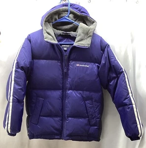 London Fog Hooded Winter Down Coat Kids Size L 14/16 211218MGO/MB1 - Picture 1 of 9