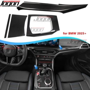 Real Carbon Console Dash Panel Covers For BMW 2 3 Series M240i G42 G20 M340i 25+ - Picture 1 of 15
