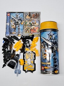 8705 LEGO Knights' Kingdom II Dracus 100% Complete with Canister & Instruction