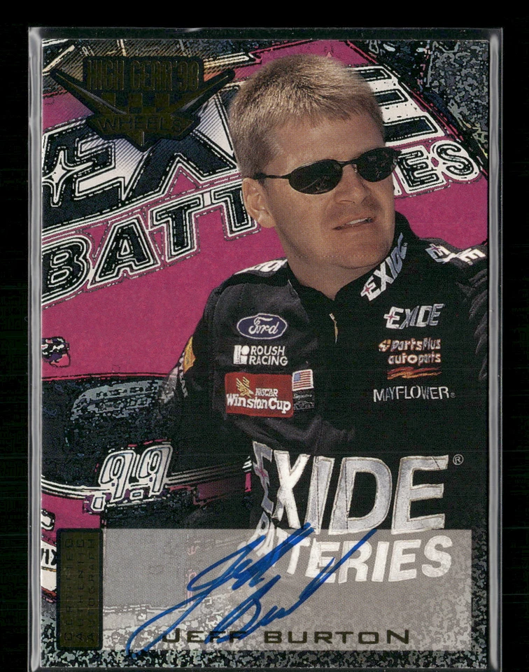 Jeff Burton 1998 Wheels High Gear Auto - Image 1 of 2