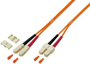 Cable de fibra óptica OM1, conector SC - conector SC, 62,5/125 my, 1,0 m - Imagen 1 de 1