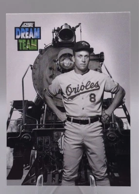 Puntuación #884 1992 Cal Ripken Jr Dream Team Baltimore Orioles Salón de la fama Foto 1 de 2