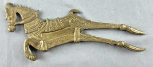 Vintage Betel Nut Cutter Horse Shape 7,1/4" Cast Brass?? - Picture 1 of 8