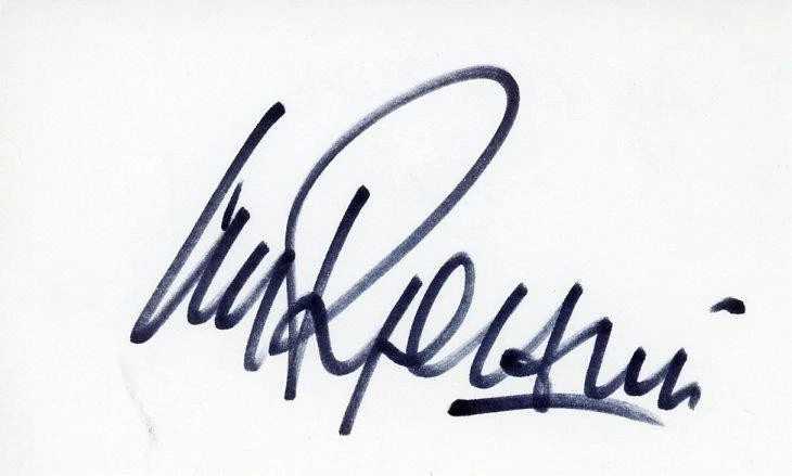 Clay Regazzoni-Signed Index Card - Image 1 of 1