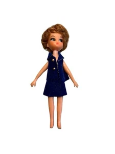 Vintage Dolly Darling British Airways Airline Stewardess Doll Missing Hat/Boots+ - Picture 1 of 5