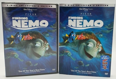 Finding Nemo DVD 2 Disc Set Collectors Edition With Dustcover 2003 NEW SEALED - Image 1 of 4