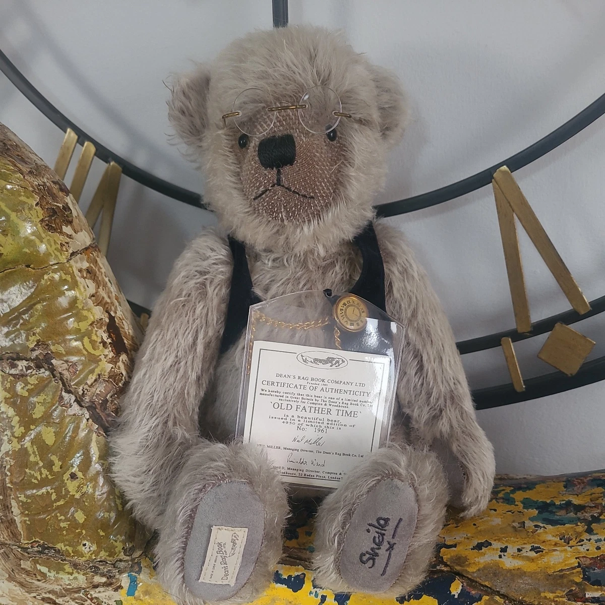 ぬいぐるみ Dean's Rag Book Bertio Bear Witney Dean's Rag Book Bertio Bear Witney Dean's Soft Toys & Stuffed