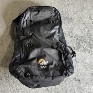 Lowe Alpine Hiking Backpack Yangtze ND 60 Black Camp Bag Torso Fit System APS 5 - Picture 1 of 11