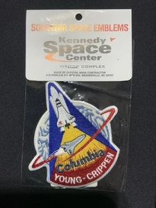 Parche de colección sellado recuerdo transbordador espacial de la NASA Columbia STS-1 Young Crippen - Imagen 1 de 2