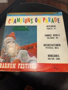 BARNUM BUGLE FESTIVAL 1964 CHAMPIONS ON PARADE. Drum And Bugle Corps RARE - Picture 1 of 2
