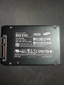 Samsung SSD 850 EVO 250GB – 2,5'' SATA – gebraucht – voll funktionsfähig - Bild 1 von 1