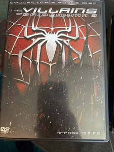 2007 Marvel The Villains Of Spider-Man 3 Collector's Bonus Disc DVD - Picture 1 of 1