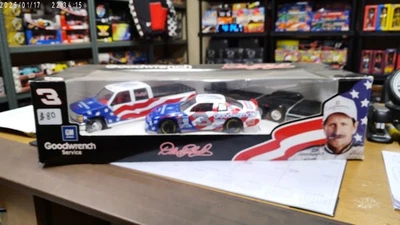 1/24 Brookfield Trackside set #3 Earnhardt Atlanta Olympics - Image 1 of 4