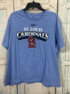 Camiseta Nike de los Cardenales de San Luis manga corta para hombre talla XXL estampado gráfico - Imagen 1 de 6