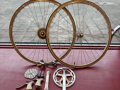 Vintage Shimano 600 Tricolor (Ultegra) Gruppe - Groupset Rennrad 6400 2x7 - Bild 1 von 4