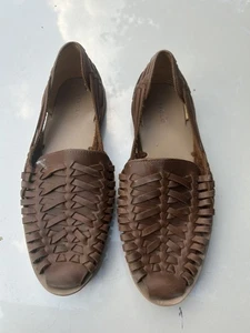 Nisolo Herren Huarache Sandale Schuhgröße 10,5 Tabakbraun - Bild 1 von 5