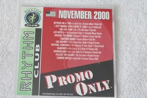 Promo Only Rhythm Club Nov 2000 VG+ USA CD Jay Z Rob Base Mr. C The Slide Man - Picture 1 of 2