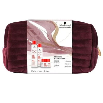 Schwarzkopf Bonacure Repair Rescue Trio Set Shampoo Conditioner Treatment