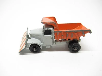 MATCHBOX LESNEY  #16 SCAMMELL SNOW PLOUGH PLOW DUMP TRUCK - Image 1 of 4