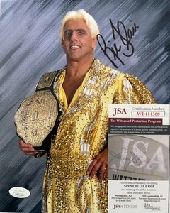 Richard Morgan Fliehr Authentic WWE WCW signed Autogramm 8x10 Foto JSA COA - Bild 1 von 6