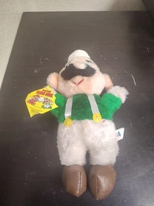 Vintage 1988 Super Mario Bros Luigi With Tag - Picture 1 of 4