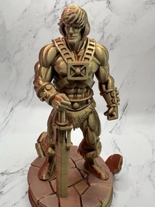 He-Man Statue Gold, Silver & Copper m Epic Multicolor Display Figure MOTU - Picture 1 of 4