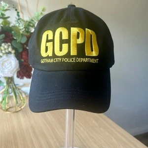 GOTHAM CITY POLICE DEPT GCPD Baseball Cap Snap Back Unisex Six Flags Black - Picture 1 of 9