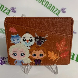 Tarjetero Our Universe Disney Frozen 2 Anna Elsa Olaf Sven Water Nokk Chibi - Imagen 1 de 3