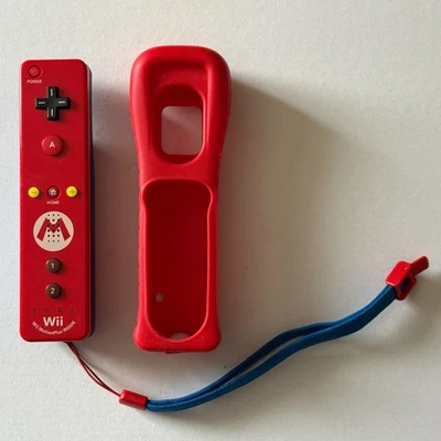 Telecomando Nintendo Wii più Mario ver. con Giacca Movimento Rosso Gioco Giappone JP - Immagine 1 di 4