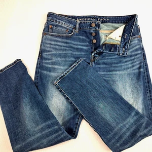 American Eagle Herren Jeans Größe 34 x 30 Flex Slim Button Fly Distressed Denim - Bild 1 von 22