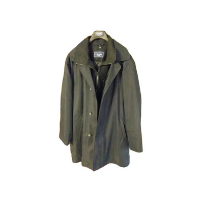 Abrigo Chaps Hombre 48L Negro Con Forro Interior Extraíble.  Foto 1 de 4