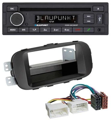 Blaupunkt USB MP3 Bluetooth DAB CD Autoradio für Kia Soul (PS ab 2014) schwarz - Bild 1 von 4