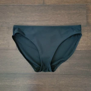 Shade & Shore Women's Size M Black Bikini Swim Bottoms Full Coverage Mid-Rise - Picture 1 of 6