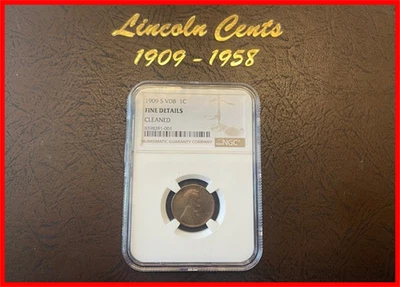 Complete Set 1909-1958 Lincoln Cents in Dansco Album - With NGC 1909 S VDB - Image 1 of 4