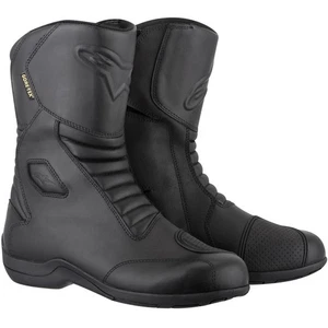 Alpinestars Web Gore-Tex Waterproof Motorcycle Boots - Black - Picture 1 of 5