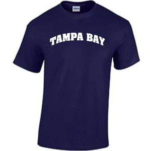 Camiseta de béisbol Tampa Bay, ciudad, estado, universidad S-3XL - Imagen 1 de 1
