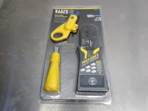 1 NEW! Klein Tools Data Cable Installation Kit w/ Zipper Pouch VDV026-212 - Picture 1 of 2