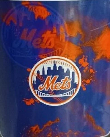 New York Mets MLB 50" x 60" Blanket Fleece Cover