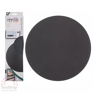 100% Genuine! D.LINE Appetito Silicone Microwave Multi-Purpose Mat 30cm Charcoal - Picture 1 of 6