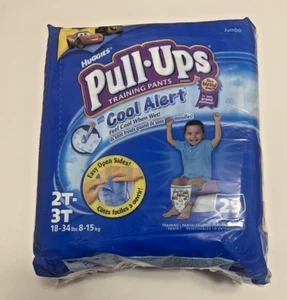2007 Disney Cars Huggies PULL UPS 2t-3t Trainingshose 29 versiegelt Cool Alert - Bild 1 von 11
