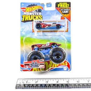 Hot Wheels Monster Trucks TWIN MILL Monster Truck w/Free Twin Mill Car NEW! 2020 - Picture 1 of 12