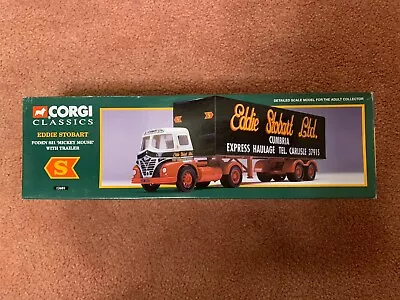 Corgi Classics 1:50 Eddie Stobart Foden S21 Mickey Mouse With Trailer #13601 - Image 1 of 4