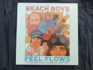 The Beach Boys-"Feel Flows" 4 LP Box,Yellow & Blue Vinyl,Brian Wilson,Sealed - Picture 1 of 4