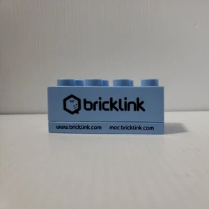 RARE BRICKLINK LEGO 8-Stud Mini Storage Box - Light Blue Employee Swag - Picture 1 of 7