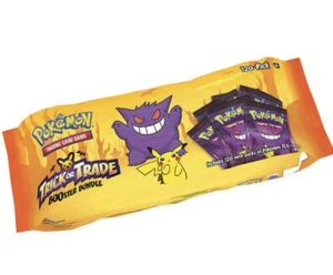 Pacchetto Halloween GCC Pokemon BOOster Gengar trucco o scambio 120 confezioni - 360 carte - Foto 1 di 3
