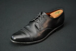 Allen Edmonds Shoes Black Leather Clifton Men's Size 11 3308 10325VT - Picture 1 of 6