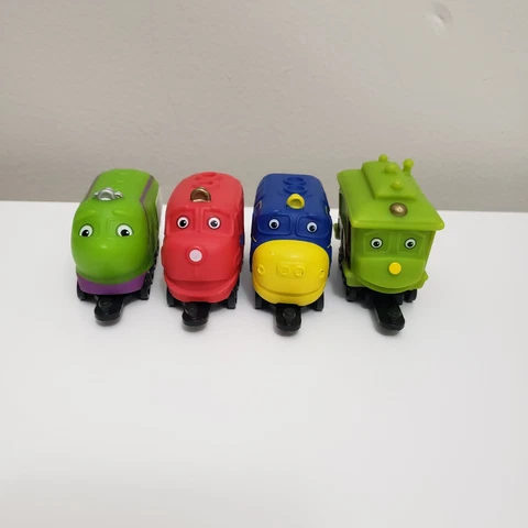 CHUGGINGTON Railroad Train Engine Lot Of 4 2016 Cover