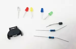 Sega Dreamcast Power LED Mod Kit Battery Holder - Picture 1 of 5